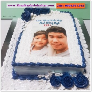 Bánh Sinh Nhật In Hình Ảnh - H52